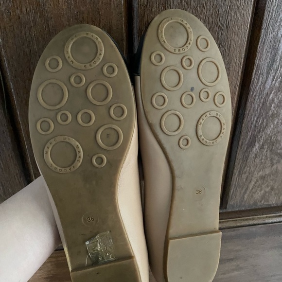 Marc jacobs color block leather ballet flats - Picture 3 of 7